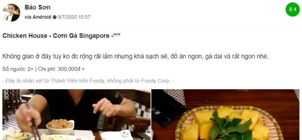 Thưởng thức đại tiệc thịnh soạn tại Nh&agrave; h&agrave;ng Cơm g&agrave; Singapore 26