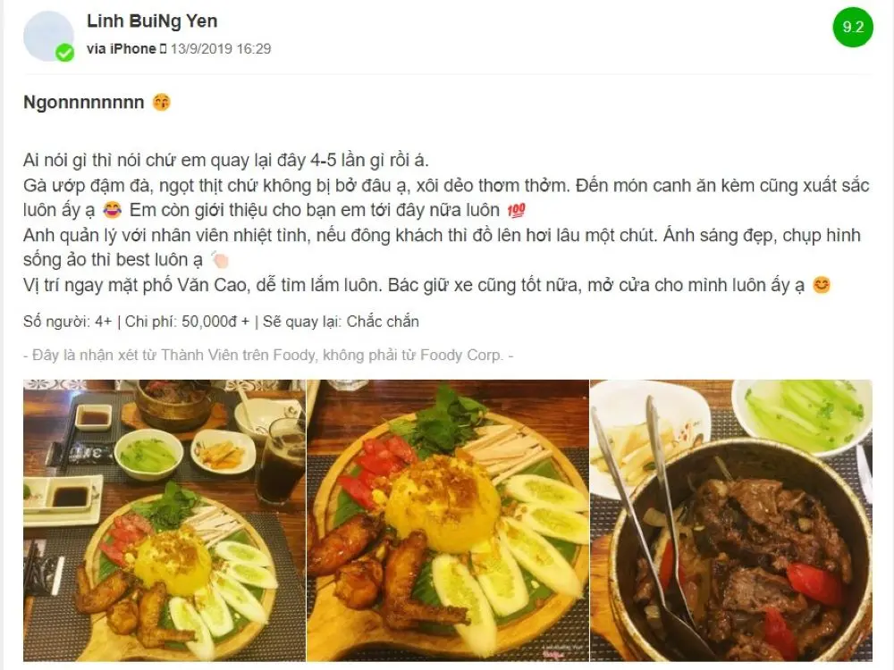 Thưởng thức đại tiệc thịnh soạn tại Nh&agrave; h&agrave;ng Cơm g&agrave; Singapore 25