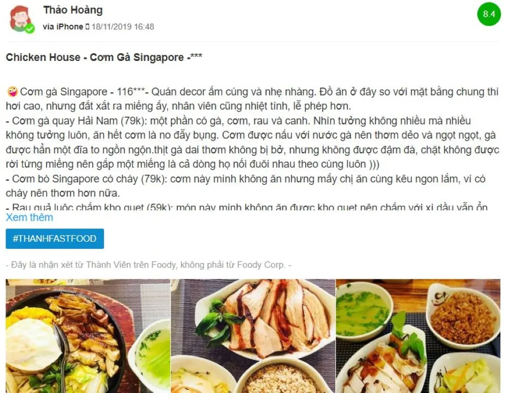 Thưởng thức đại tiệc thịnh soạn tại Nh&agrave; h&agrave;ng Cơm g&agrave; Singapore 24