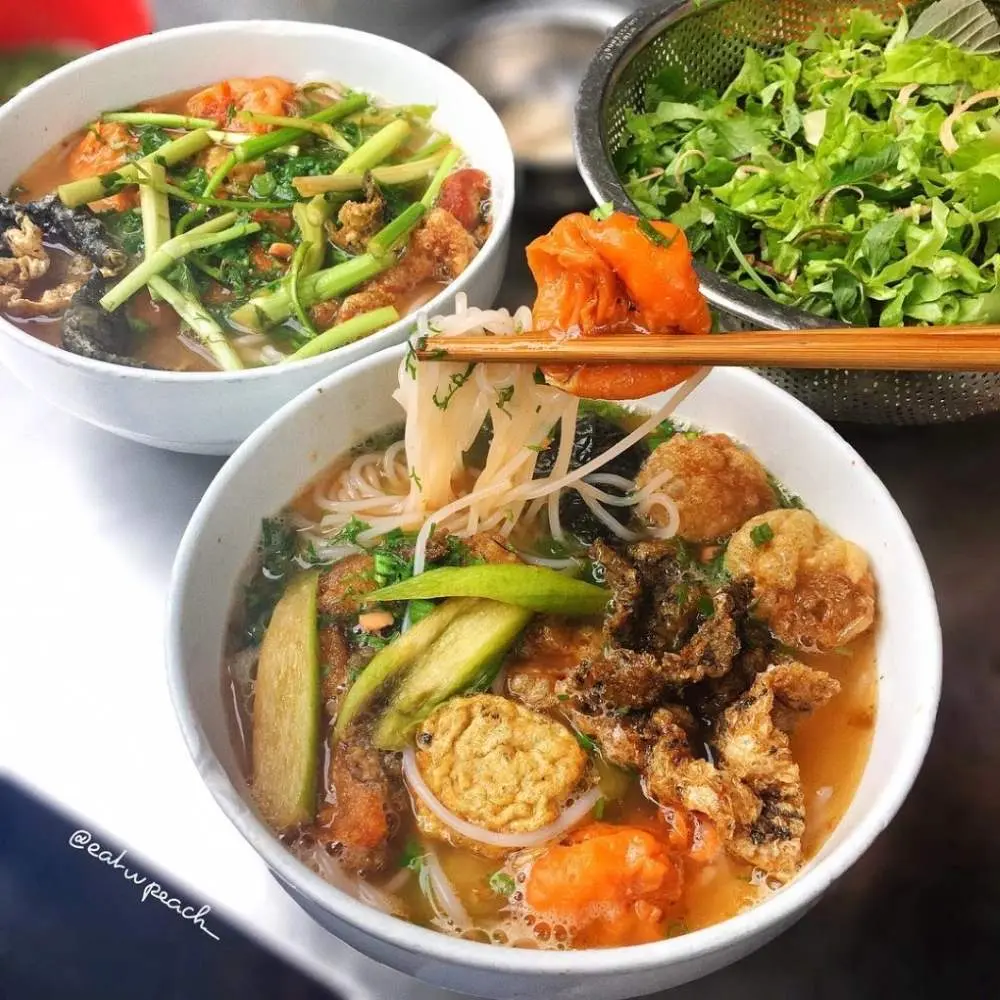 Vừa hít hà vừa say đắm Top quán bún cá cay Hải phòng 8