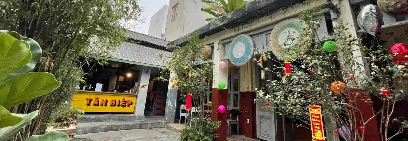Góc nhỏ Hợp Tác Xã Tân Hiệp với khung cảnh vô cùng ấn tượng
