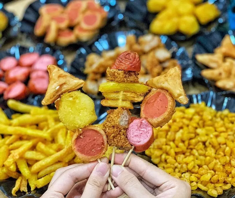 Nem rán Trung Kiên - Thiên đường dành cho các tín đồ ăn vặt