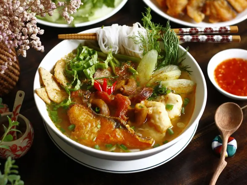 Top 10 quán bún cá cay Hải Phòng ngon nức tiếng, ăn là mê