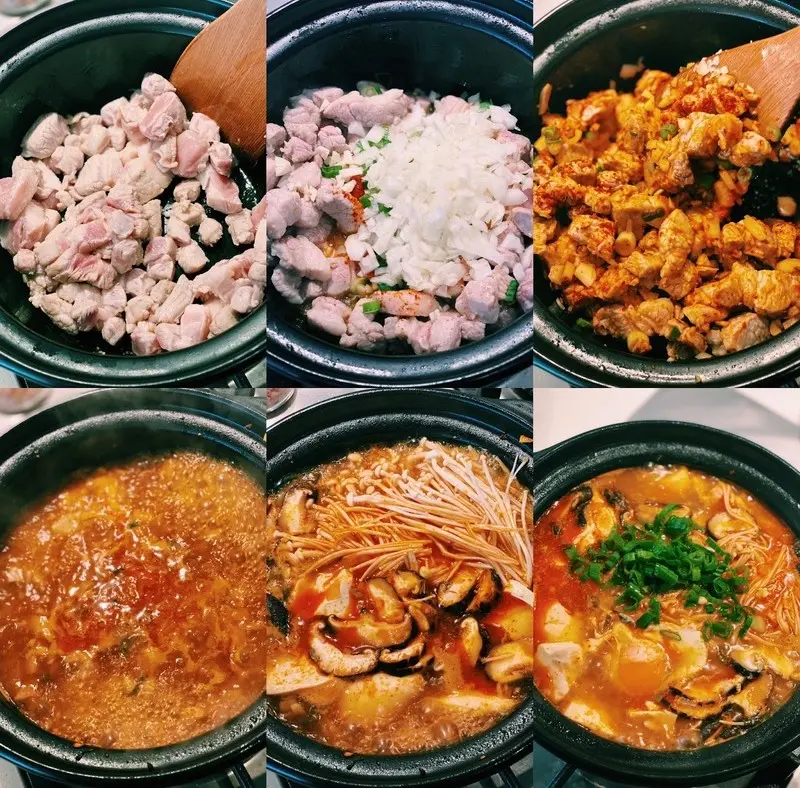 Sundubu Jjigae: M&oacute;n canh đậu phụ non nổi tiếng xứ kim chi 9