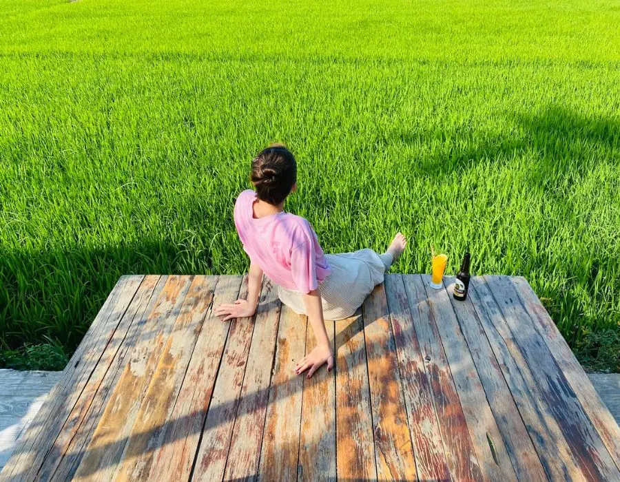 Cập nhật c&aacute;c tiệm cafe view đồng l&uacute;a Hội An cực chất 5