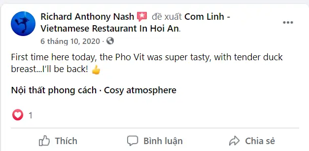Com Linh restaurant Hoi An - Nh&agrave; h&agrave;ng đặc sản Hội An v&agrave; c&aacute;c m&oacute;n ăn Việt 19