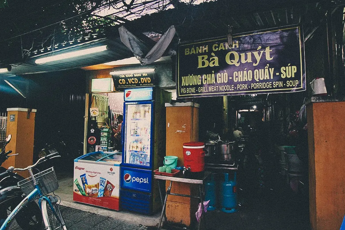 Du lịch Hội An nhất định phải thử qua bánh canh bà Quýt 3