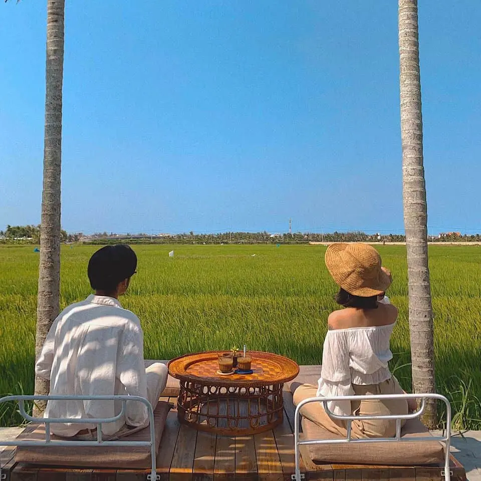 Lưu ngay 4 tiệm c&agrave; ph&ecirc; ở Hội An với view c&aacute;nh đồng đậm chất thơ 3
