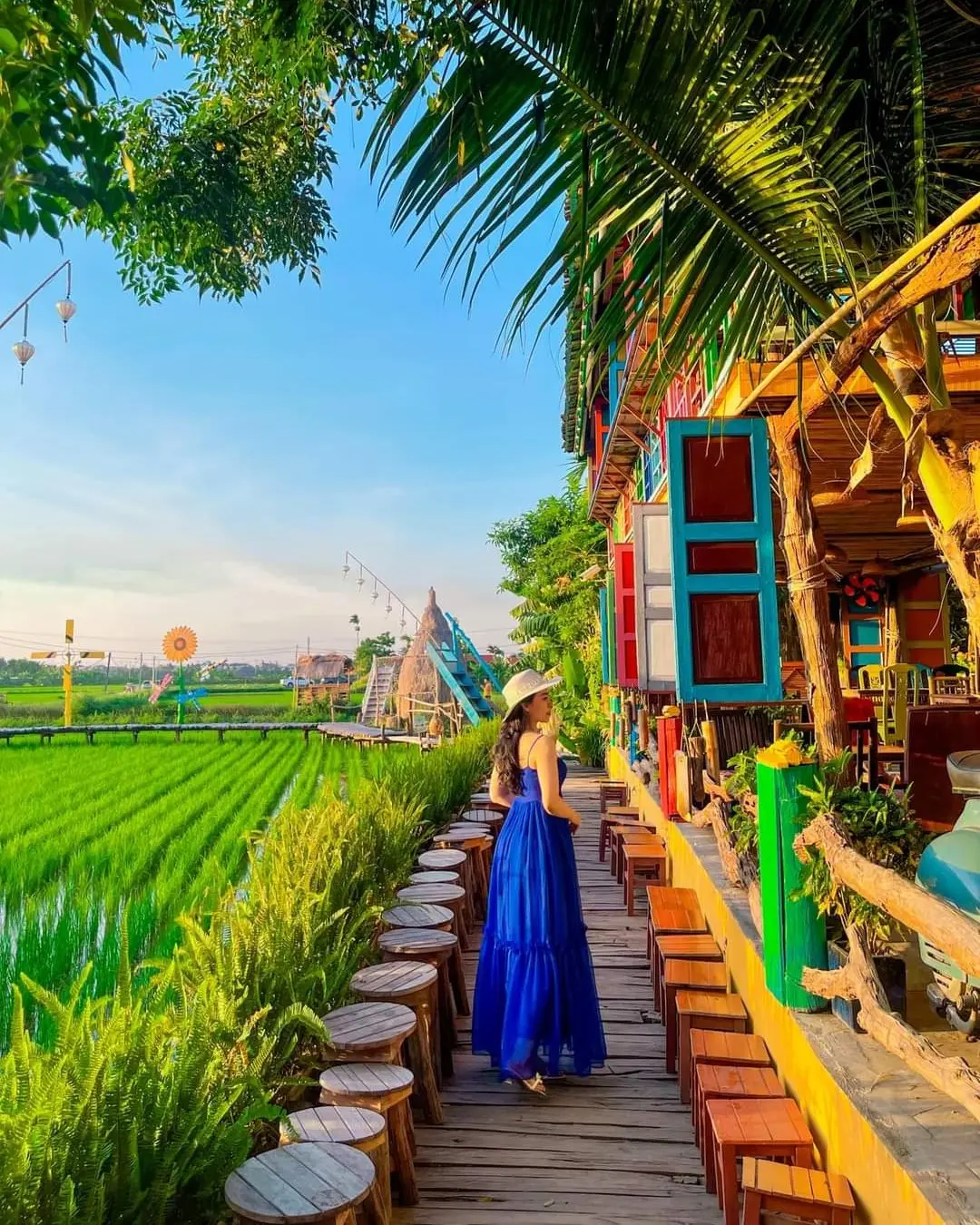 Lưu ngay 4 tiệm c&agrave; ph&ecirc; ở Hội An với view c&aacute;nh đồng đậm chất thơ 10