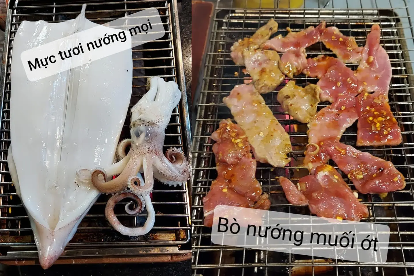 Nướng Kh&oacute;i BBQ Hội An - Oanh tạc thịt nướng v&agrave; uống rượu soju vỉa h&egrave; phố cổ 13