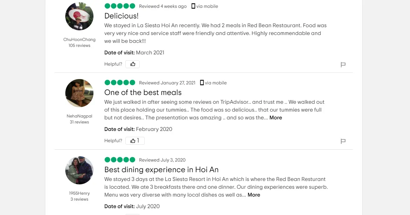 Red Bean Restaurant Hoi An - Văn hóa địa phương gắn liền với các món ăn 20