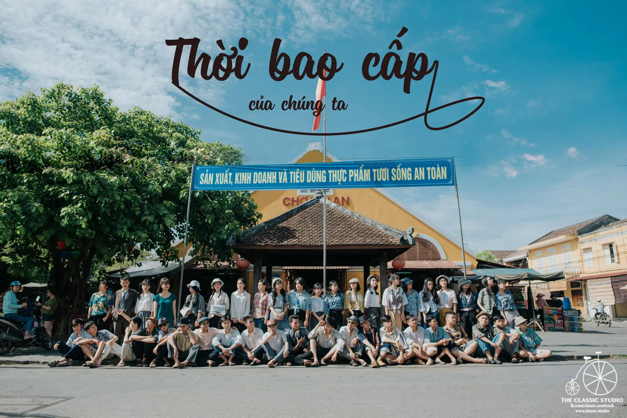 Siêu ấn tượng bộ ảnh kỷ yếu của học sinh trường THPT Trần Quý Cáp về Hội An thời bao cấp