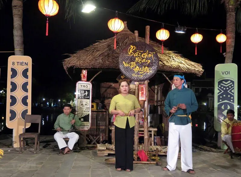 Kh&aacute;m ph&aacute; b&agrave;i ch&ograve;i Hội An, loại h&igrave;nh nghệ thuật d&acirc;n gian độc đ&aacute;o 4