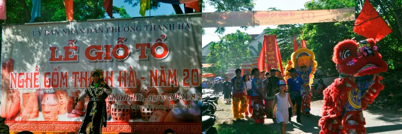 Tưng bừng lễ hội l&agrave;ng gốm Thanh H&agrave; Hội An 4