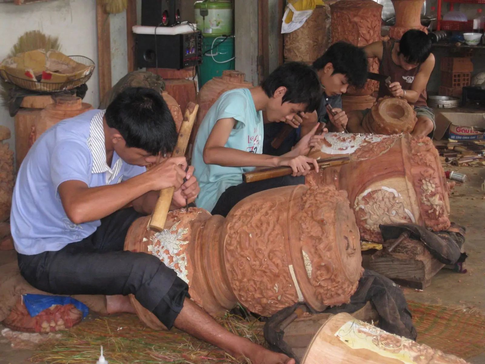 1 ng&agrave;y trở lại ng&agrave;y xưa tại l&agrave;ng mộc Kim Bồng hơn trăm năm lịch sử 7