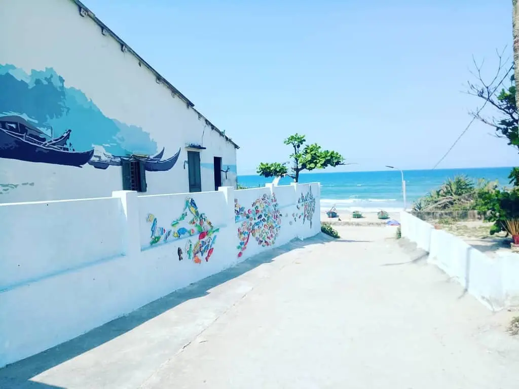 Kh&aacute;m ph&aacute; tour nửa ng&agrave;y tham quan l&agrave;ng b&iacute;ch họa Tam Thanh Hội An 5