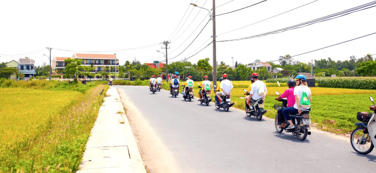 Nửa ngày là đủ để khám phá làng quê Hội An bằng xe máy