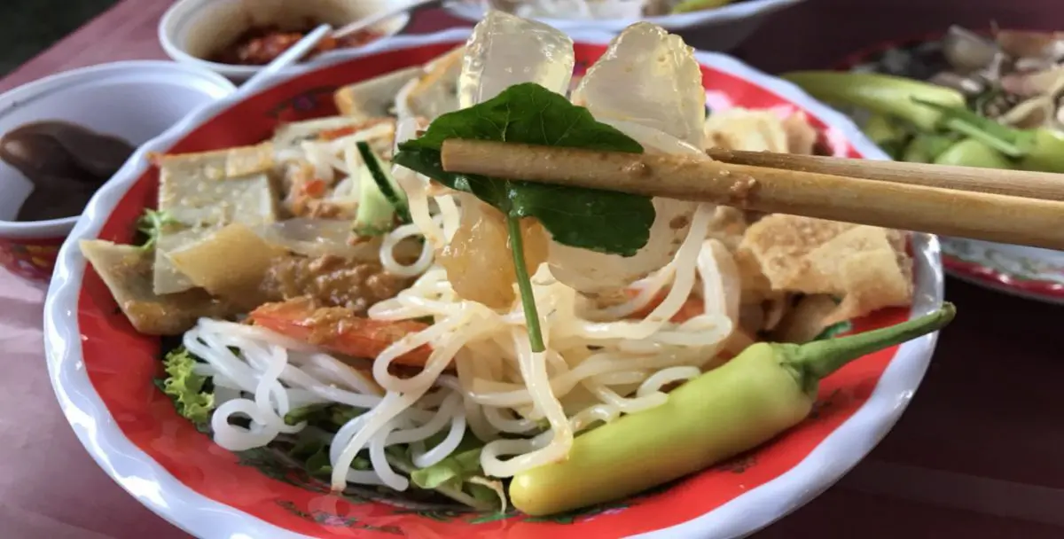 Bún giấm nuốc - Hương vị của mảnh đất Cố đô