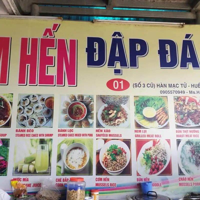 7 Qu&aacute;n cơm hến ngon ở Huế kh&ocirc;ng thể bỏ qua 7