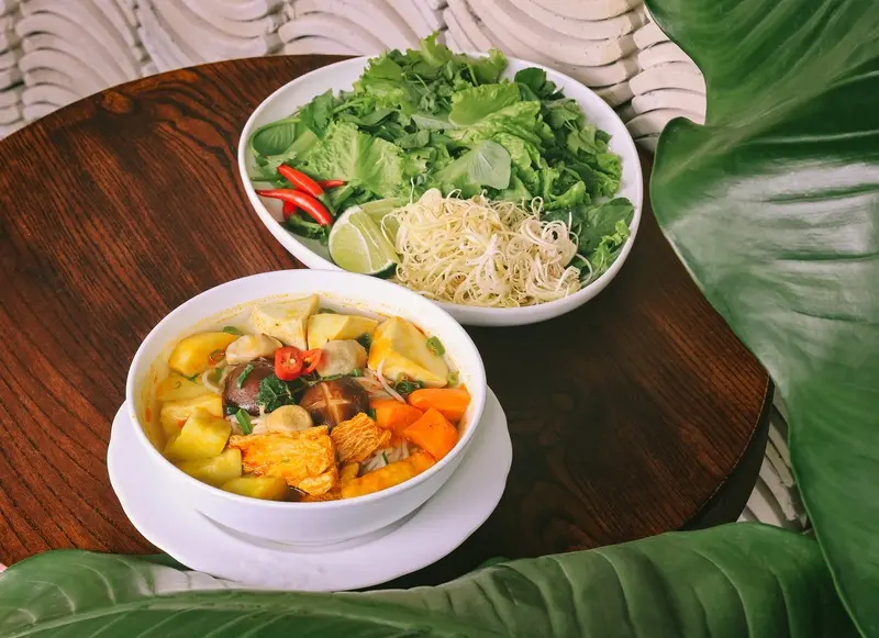 An Nhien Garden Vegetarian: Vườn ẩm thực thanh b&igrave;nh trong l&ograve;ng Huế 6