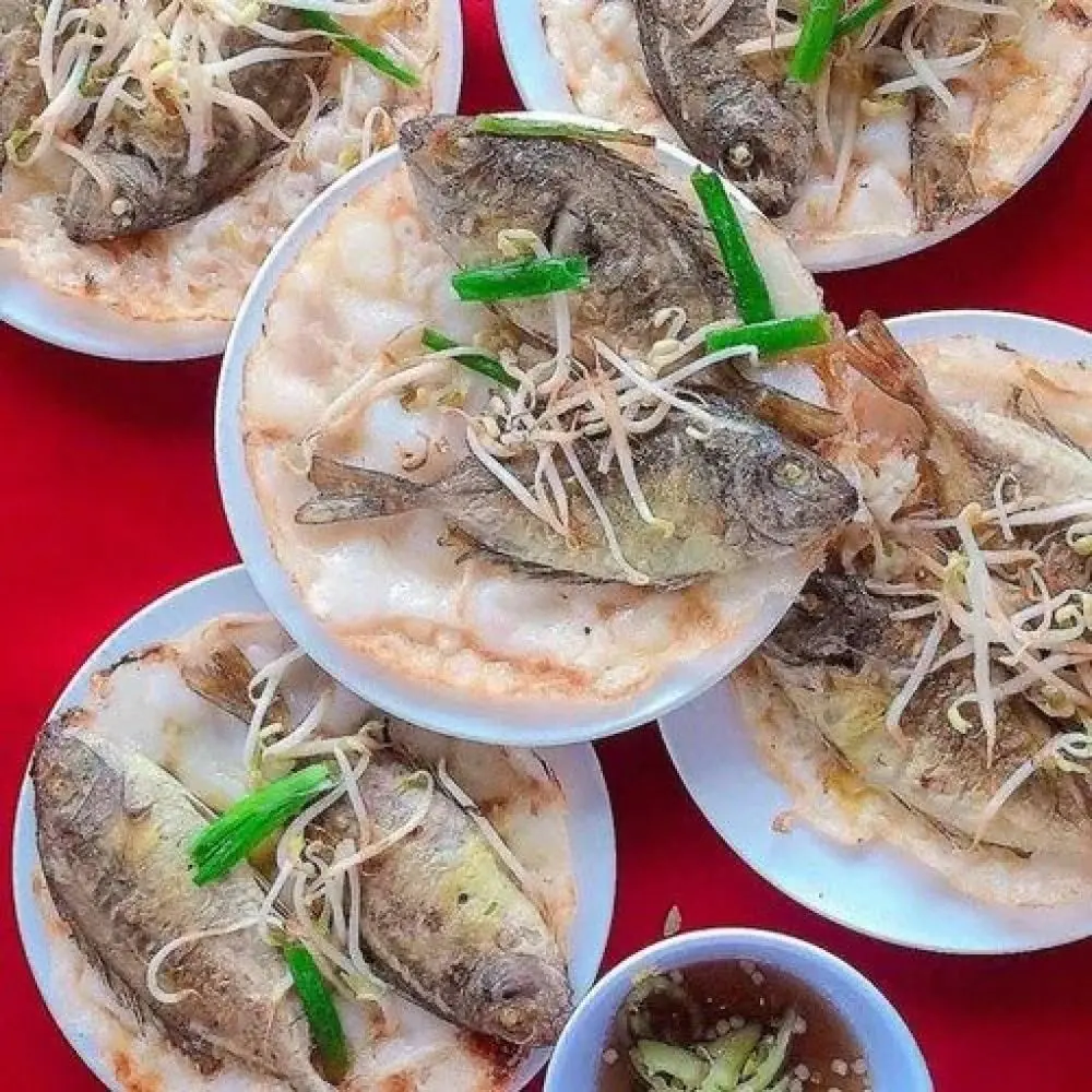 B&aacute;nh x&egrave;o c&aacute; k&igrave;nh l&agrave;ng Chuồn &ndash; B&aacute;nh x&egrave;o c&oacute; nguy&ecirc;n con c&aacute; lạ hen? 9