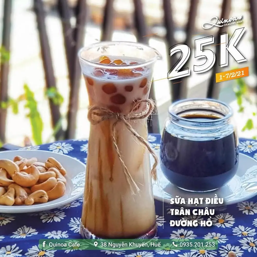 Dịch kh&ocirc;ng vi vu nước ngo&agrave;i được th&igrave; gh&eacute; Quinoa Caf&eacute; để c&oacute; ảnh check-in như ở trời T&acirc;y 13