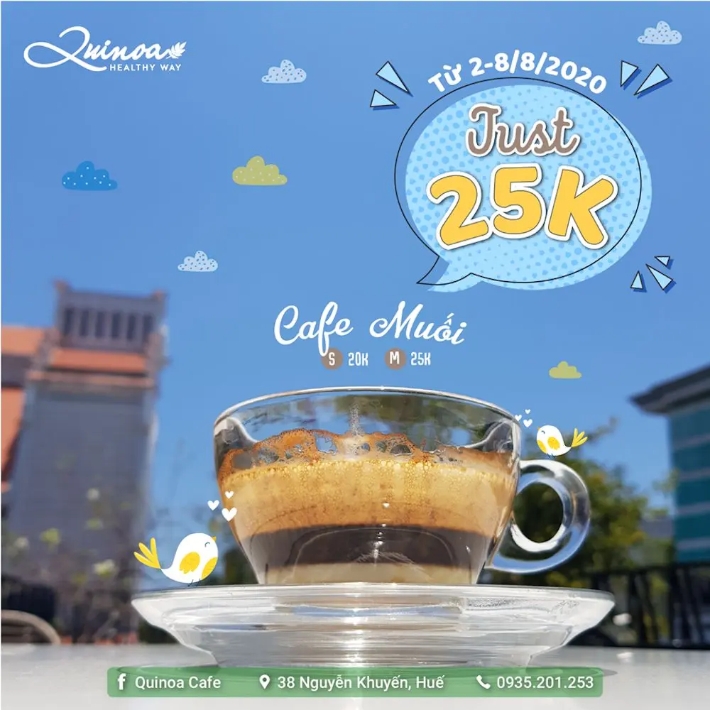 Dịch kh&ocirc;ng vi vu nước ngo&agrave;i được th&igrave; gh&eacute; Quinoa Caf&eacute; để c&oacute; ảnh check-in như ở trời T&acirc;y 15