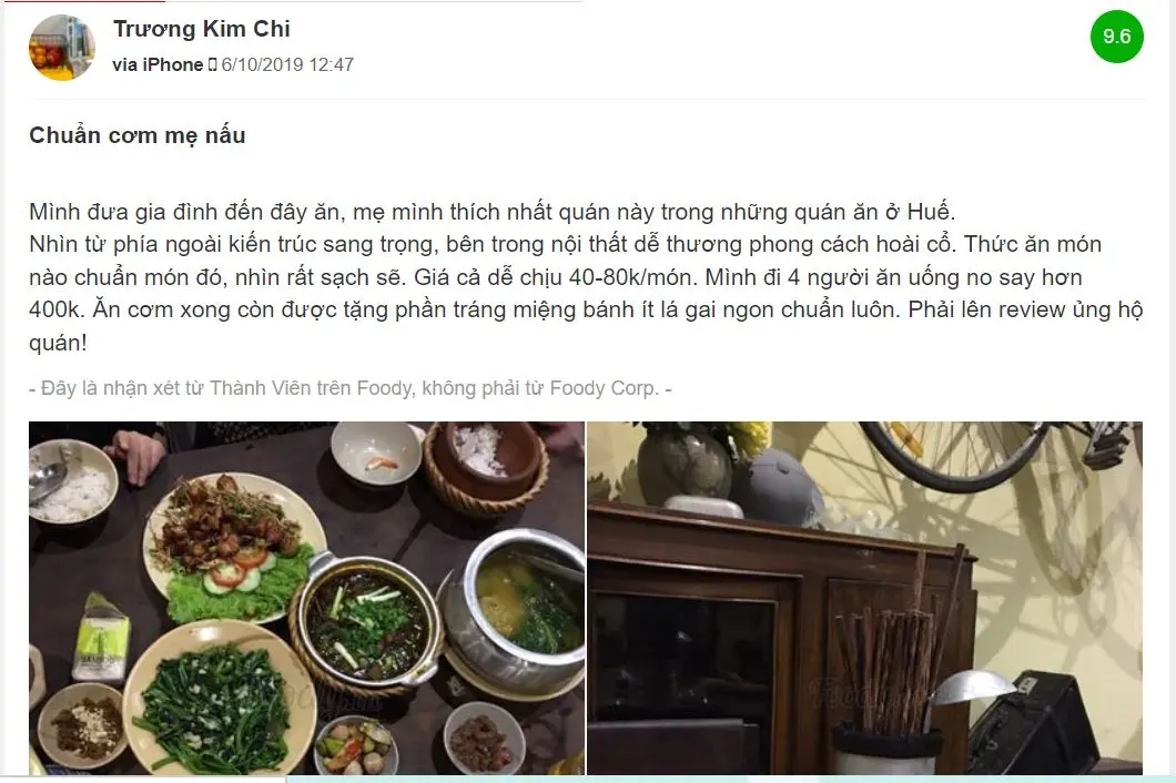 Gh&eacute; ngay Qu&aacute;n cơm Chạn để thưởng thức cơm ni&ecirc;u mang hương vị k&yacute; ức 12