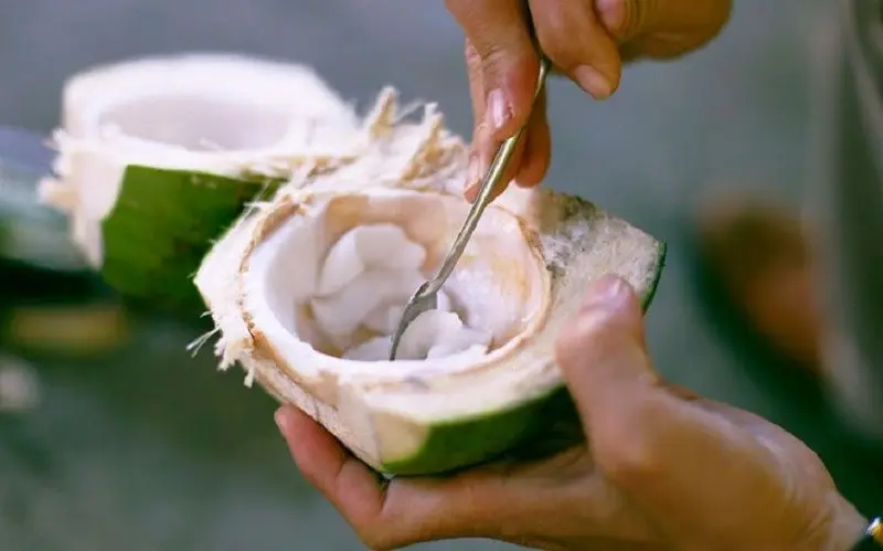 Ngọt b&ugrave;i, dẻo thơm hương vị b&aacute;nh xu x&ecirc; g&oacute;i l&aacute; dừa đặc sản Huế 4