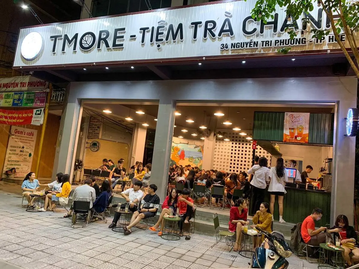 Tiệm tr&agrave; chanh Tmore - Sống ảo triệu like giữa l&ograve;ng th&agrave;nh phố Huế 3