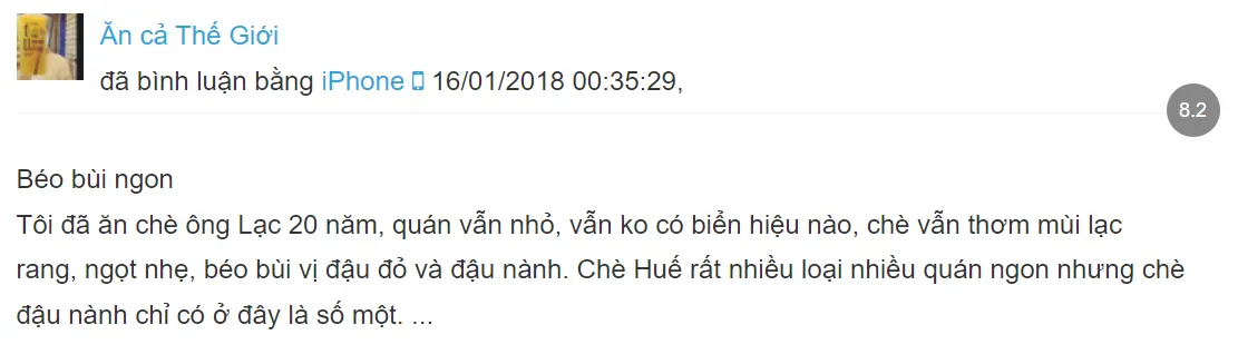 T&igrave;m về những ng&agrave;y thơ ấu rong ruổi c&ugrave;ng m&oacute;n Ch&egrave; &Ocirc;ng Lạc Huế thơm ngon 10