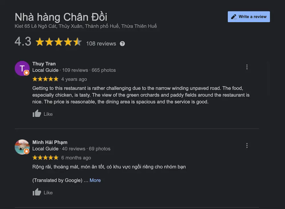&Uacute;m ba l&agrave; mở ra Nh&agrave; h&agrave;ng Ch&acirc;n đồi Huế với v&ocirc; v&agrave;n m&oacute;n ngon 6