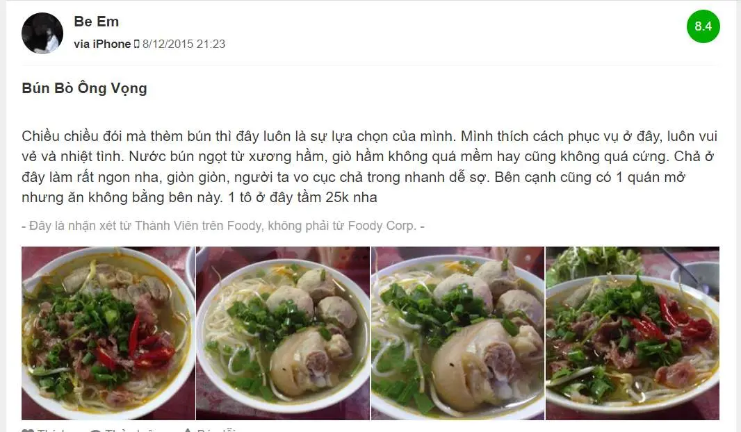 V&igrave; sao bạn kh&ocirc;ng n&ecirc;n bỏ qua qu&aacute;n b&uacute;n huế Nguyễn Du? 5