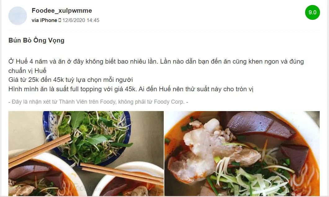 V&igrave; sao bạn kh&ocirc;ng n&ecirc;n bỏ qua qu&aacute;n b&uacute;n huế Nguyễn Du? 6