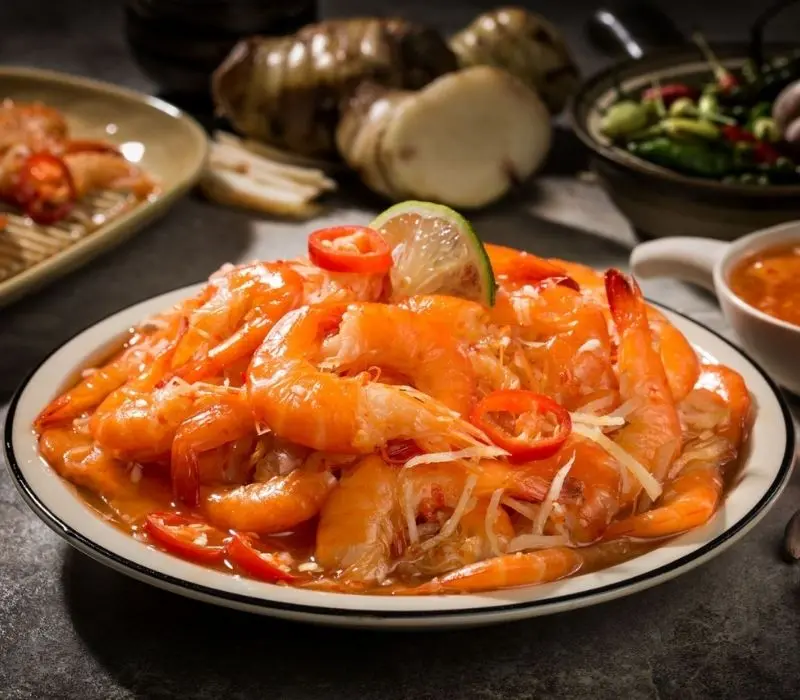 Tôm chua Huế: Đặc sản tiến vua trứ danh