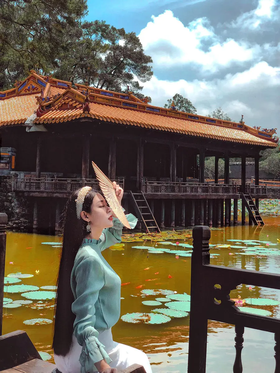 Check in Lăng Tự Đức qua bộ ảnh ấn tượng của cô bạn Vy Ngân 3