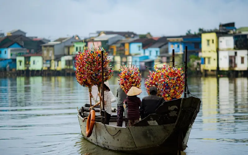 H&agrave;nh tr&igrave;nh trải nghiệm l&agrave;ng hoa giấy Thanh Ti&ecirc;n ở Huế 4