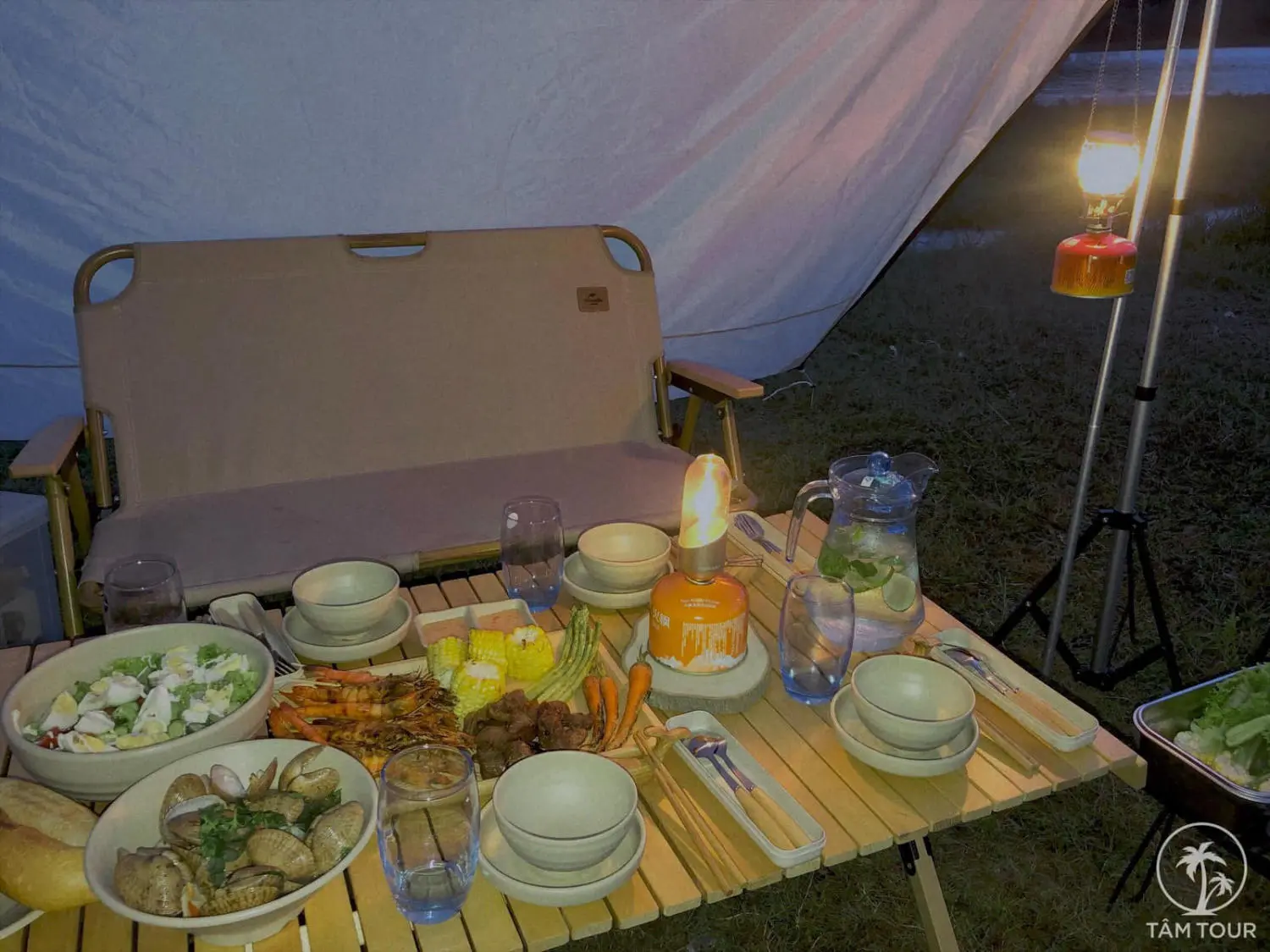 Buổi chiều ngồi chill - C&ugrave;ng T&acirc;m Tour cắm trại giữa n&uacute;i rừng Nha Trang đẹp tựa tranh vẽ 9