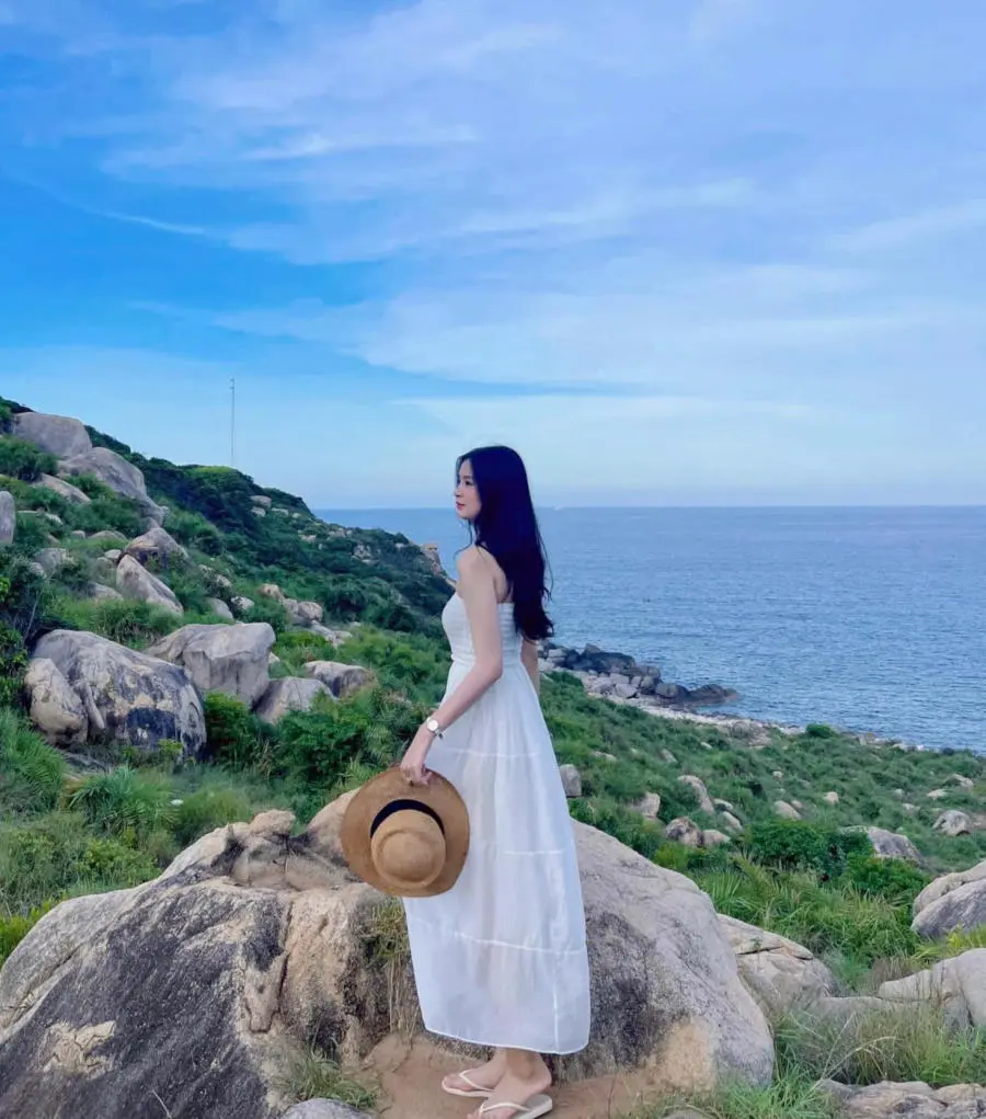 Hai ng&agrave;y kh&aacute;m ph&aacute; Đảo B&igrave;nh Hưng si&ecirc;u th&uacute; vị c&ugrave;ng Nguyễn Thu Trang 4