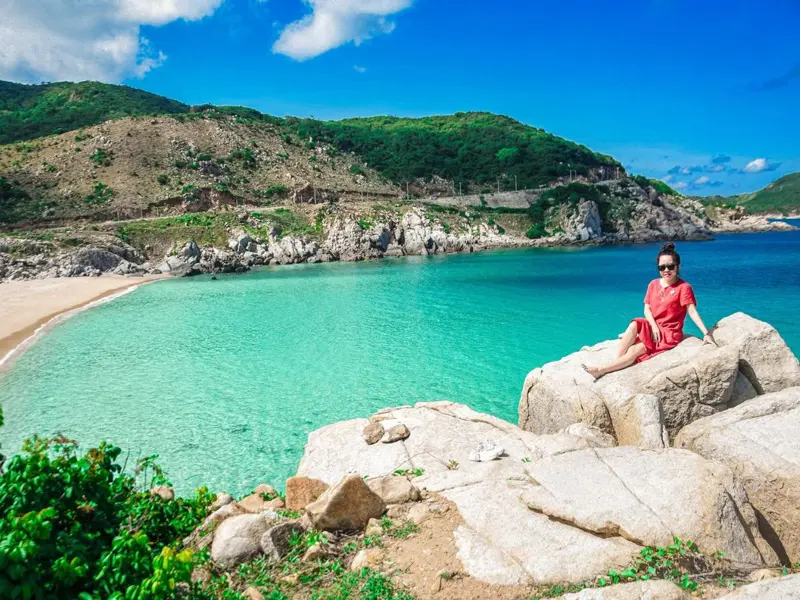 H&agrave;nh tr&igrave;nh kh&aacute;m ph&aacute; đảo B&igrave;nh Hưng thơ mộng, thanh b&igrave;nh 7