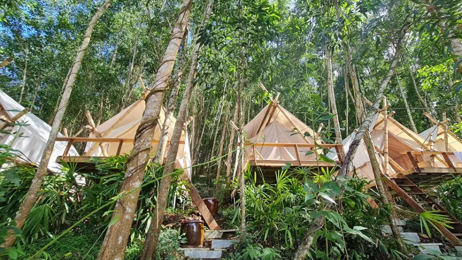 Review kh&aacute;m ph&aacute; L&agrave;ng Nhỏ, Hồ L&aacute;ng Nhớt 2N1Đ c&ugrave;ng Annie Le 3