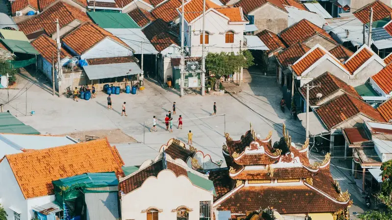 Vẻ đẹp l&agrave;ng cổ H&agrave; Li&ecirc;n gần 400 tuổi giữa đầm Nha Phu 4