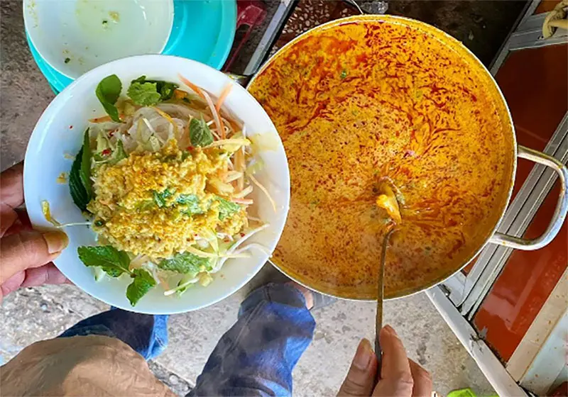 B&uacute;n k&egrave;n H&agrave; Ti&ecirc;n v&agrave; hương vị d&acirc;n d&atilde;, đậm đ&agrave; chất Ki&ecirc;n Giang 7