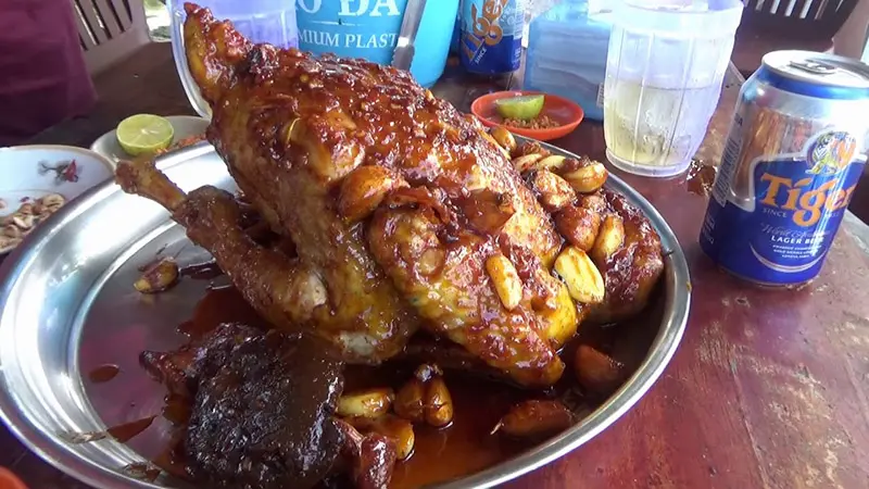 G&agrave; nướng H&ograve;n Sơn, đặc sản kh&ocirc;ng thể bỏ lỡ khi đến Ki&ecirc;n Giang 5