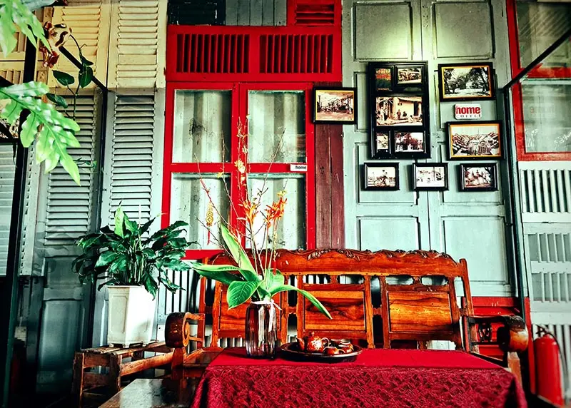 Home coffee v&agrave; kh&ocirc;ng gian mang đậm m&agrave;u sắc truyền thống 11