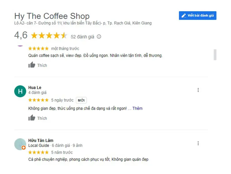 Hy the coffee shop v&agrave; kh&ocirc;ng gian c&agrave; ph&ecirc; trẻ trung, hiện đại 12