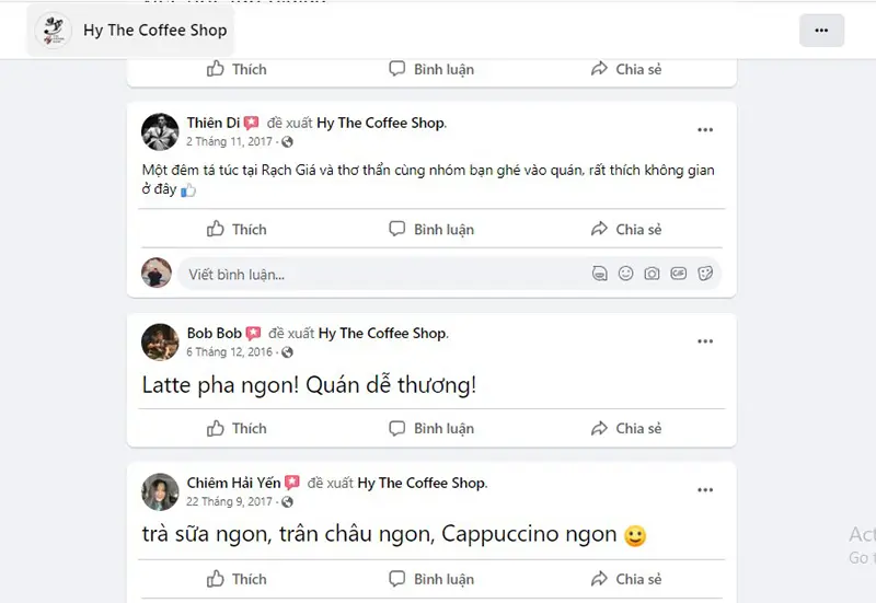 Hy the coffee shop v&agrave; kh&ocirc;ng gian c&agrave; ph&ecirc; trẻ trung, hiện đại 9