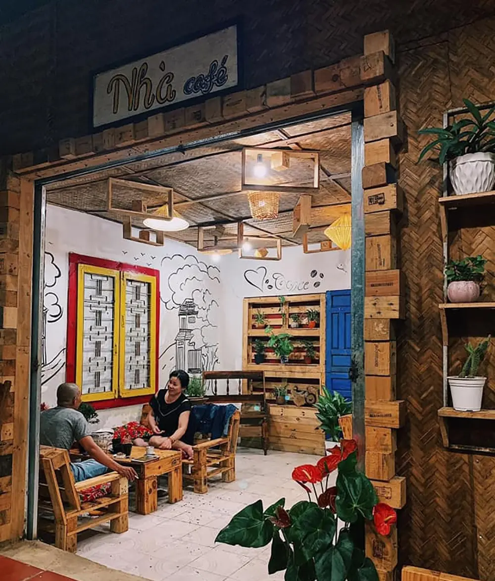 Nh&agrave; Coffee ở Kon Tum, si&ecirc;u đẹp si&ecirc;u dễ thương 2