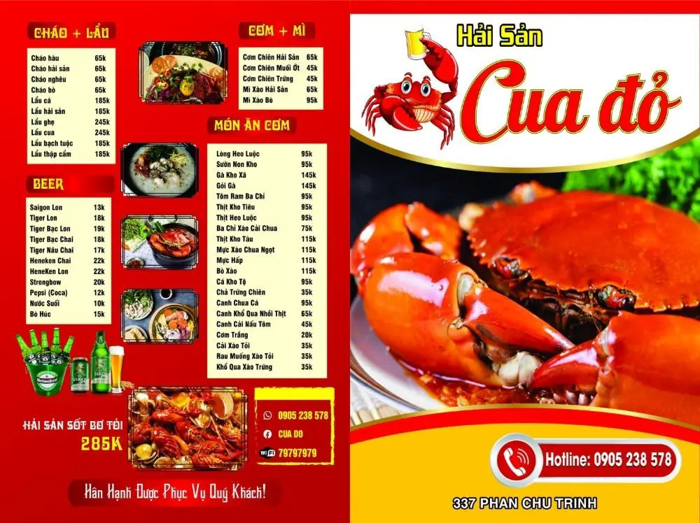 Quán Cua Đỏ Kon Tum, địa điểm lý tưởng cho tín đồ đam mê hải sản 2
