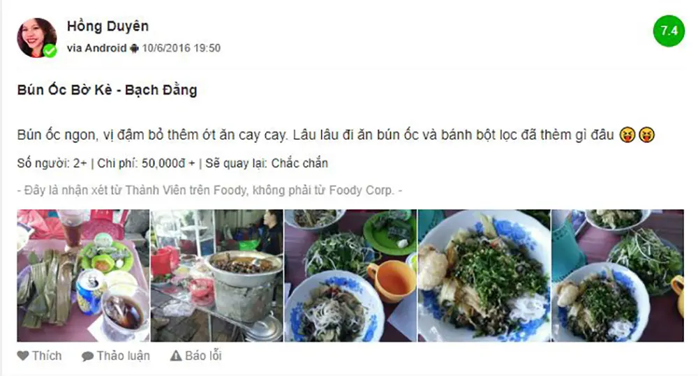 Qu&aacute;n ốc Bờ K&egrave;, qu&aacute;n ăn ngon l&acirc;u đời ở Kon Tum 7